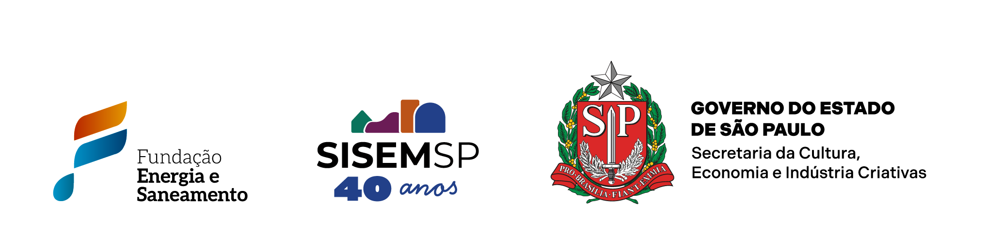 Fundação Energia e Saneamento · SISEM-SP · Governo do Estado de São Paulo - Secretaria da Cultura, Economia e Indústria Criativas